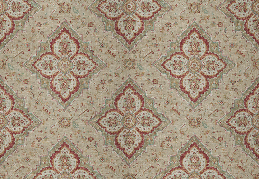 Ткань Fabricut Chromatics Vol.XXV Coral Faber/Multi