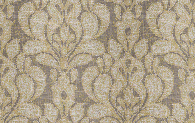 Американская ткань Fabricut, коллекция Chromatics Vol.XXV Gilt, артикул Conquest paisley/Goldenrod