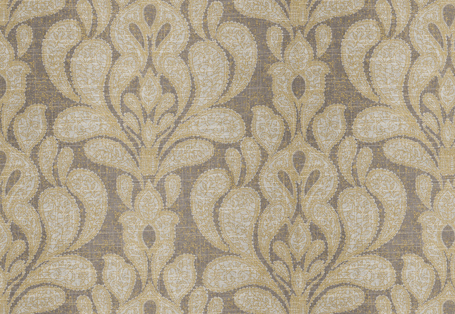 Ткань Fabricut Chromatics Vol.XXV Gilt Conquest paisley/Goldenrod