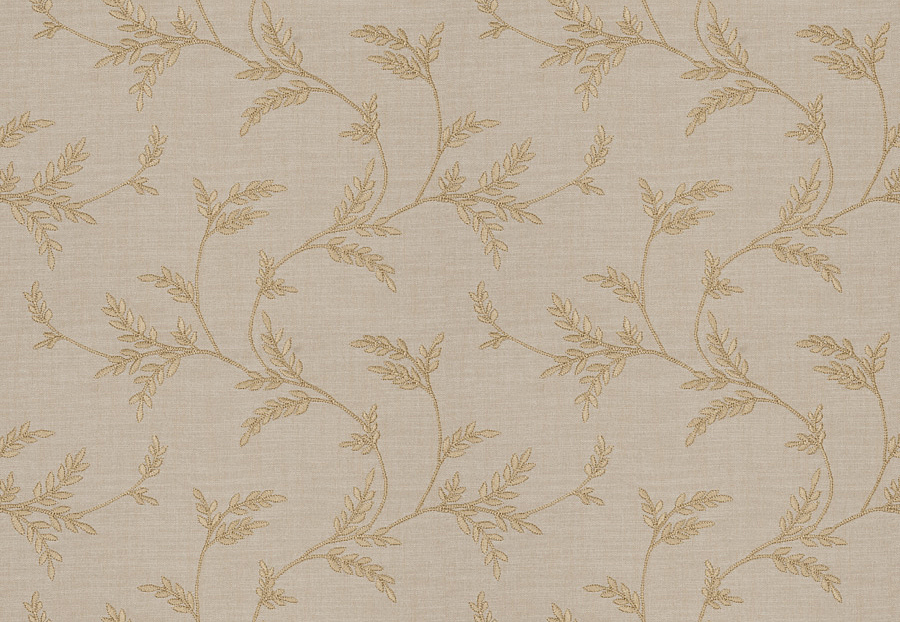 Ткань Fabricut Chromatics Vol.XXV Gilt Simile leaves/Harvest