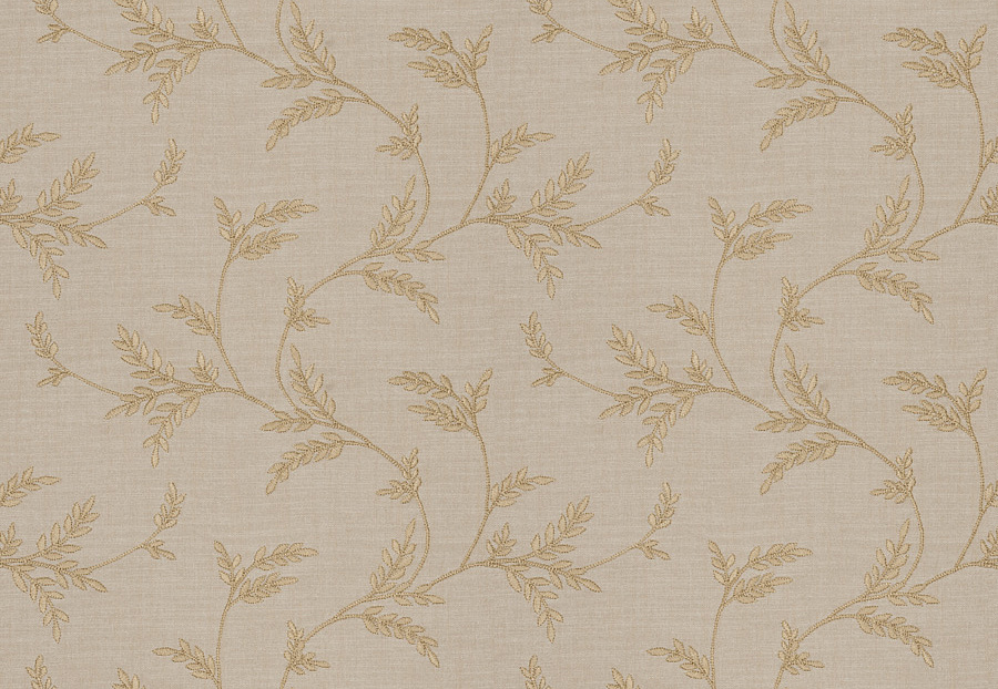 Ткань Fabricut Chromatics Vol.XXV Gilt Simile leaves/Harvest
