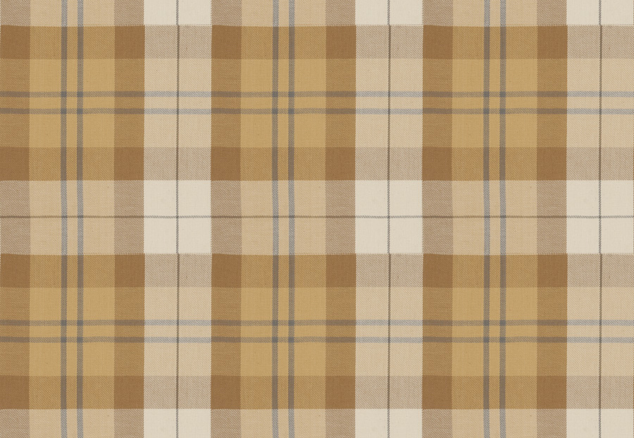 Ткань Fabricut Chromatics Vol.XXV Gilt Hix plaid/Sesame