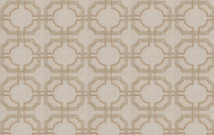 Американская ткань Fabricut, коллекция Chromatics Vol.XXV Gilt, артикул Diction lattice/Sandalwood