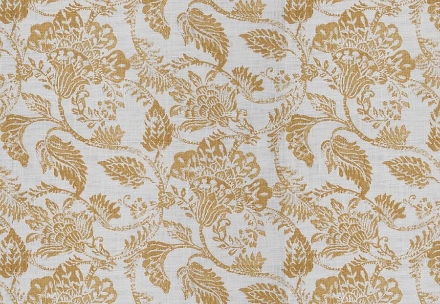 Ткань Fabricut Chromatics Vol.XXV Gilt Calvin floral/Golden