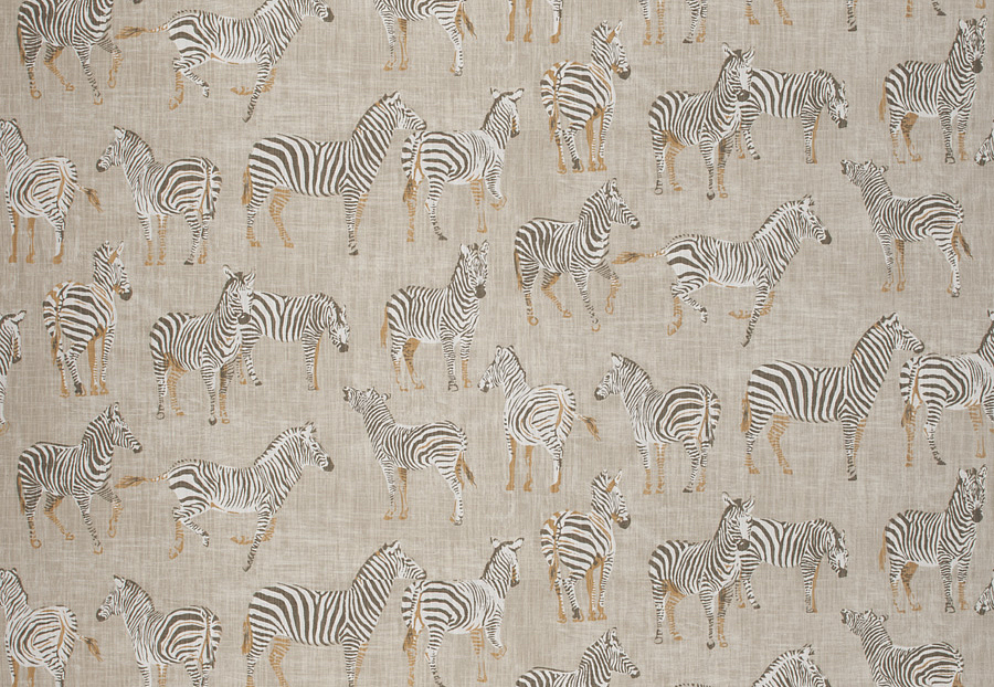 Ткань Fabricut Chromatics Vol.XXV Gilt Ubi zebras/Putty