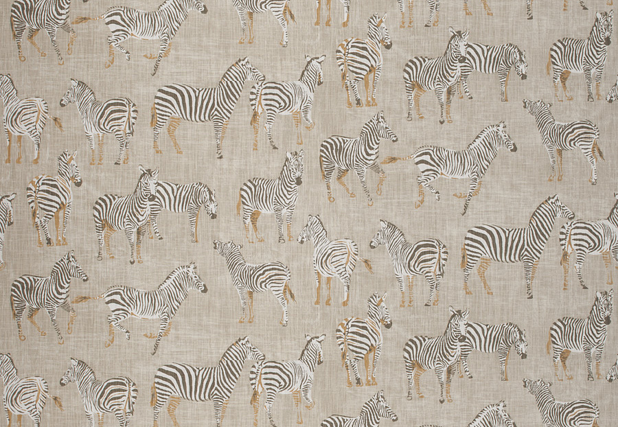 Ткань Fabricut Chromatics Vol.XXV Gilt Ubi zebras/Putty