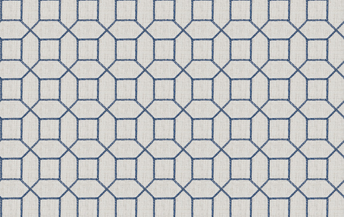 Американская ткань Fabricut, коллекция Chromatics Vol.XXV Indigo, артикул Awad/Indigo