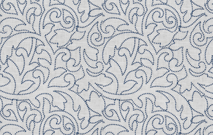 Американская ткань Fabricut, коллекция Chromatics Vol.XXV Indigo, артикул Prosody/Indigo