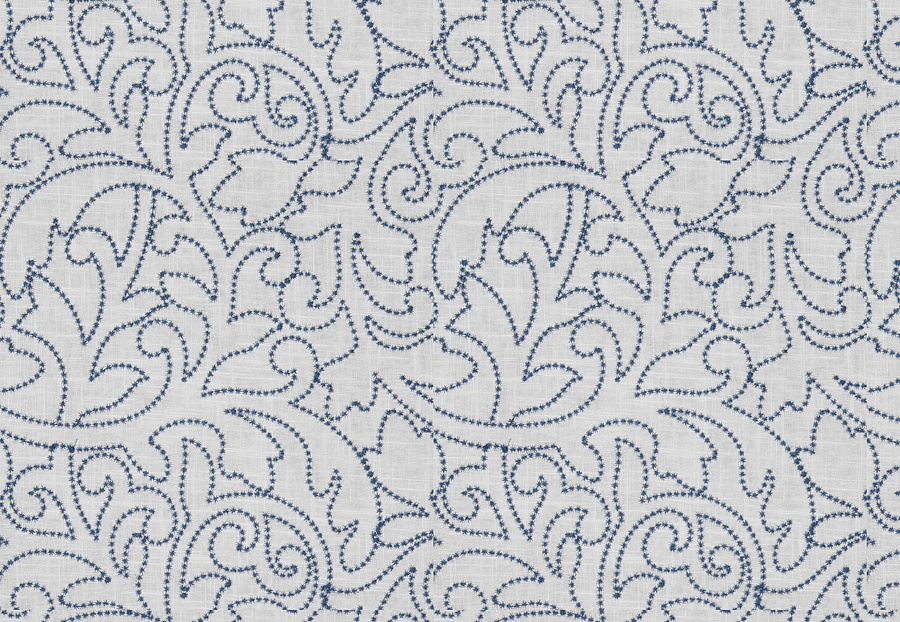 Ткань Fabricut Chromatics Vol.XXV Indigo Prosody/Indigo