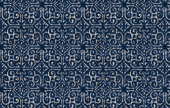 Американская ткань Fabricut, коллекция Chromatics Vol.XXV Indigo, артикул Genre/Blue