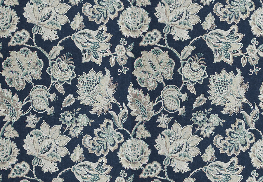 Ткань Fabricut Chromatics Vol.XXV Indigo Romance/Indigo