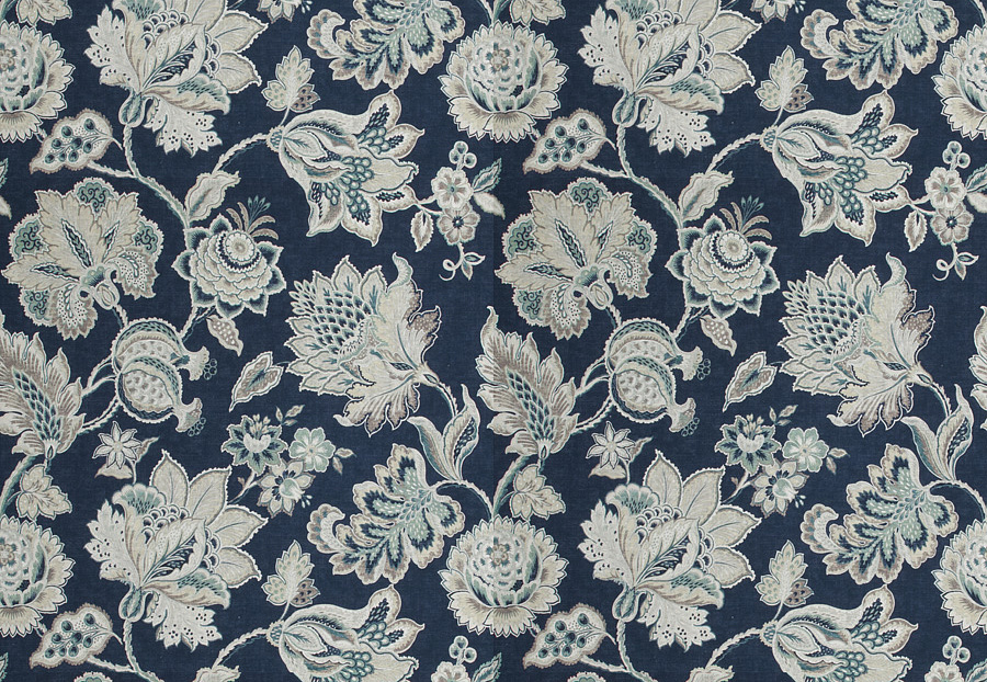 Ткань Fabricut Chromatics Vol.XXV Indigo Romance/Indigo