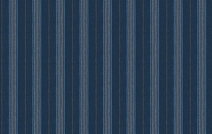 Американская ткань Fabricut, коллекция Chromatics Vol.XXV Indigo, артикул Canto stripe/Cobalt
