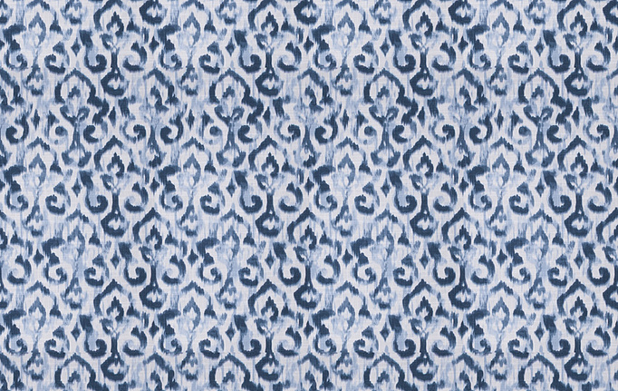 Американская ткань Fabricut, коллекция Chromatics Vol.XXV Indigo, артикул Maister Damask/Denim