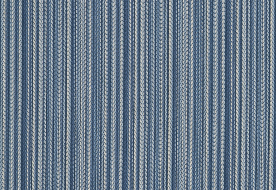 Ткань Fabricut Chromatics Vol.XXV Indigo Stroud stripe/Denim