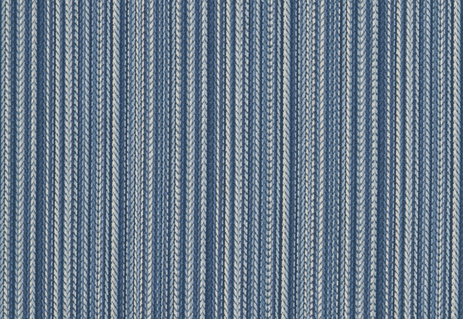 Ткань Fabricut Chromatics Vol.XXV Indigo Stroud stripe/Denim