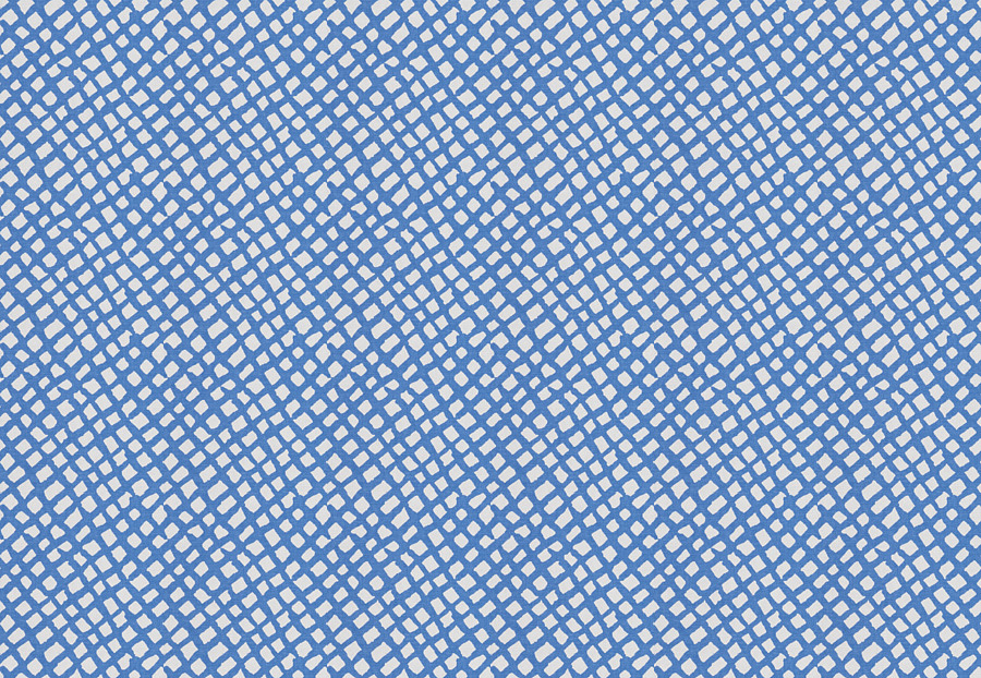 Ткань Fabricut Chromatics Vol.XXV Indigo Anagram/Cobalt