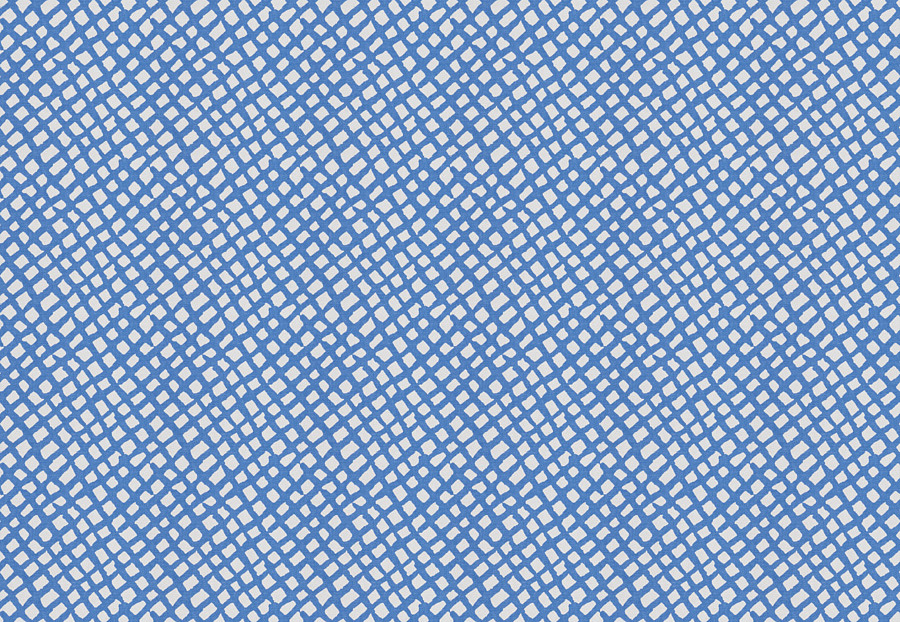 Ткань Fabricut Chromatics Vol.XXV Indigo Anagram/Cobalt