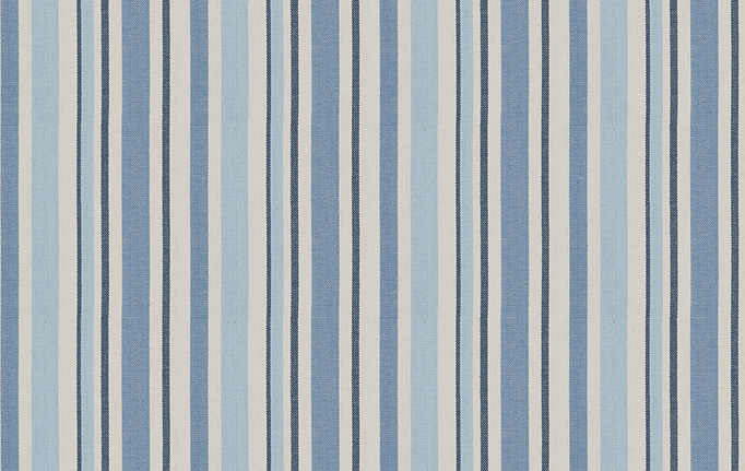 Американская ткань Fabricut, коллекция Chromatics Vol.XXV Indigo, артикул Rima stripe/Marina