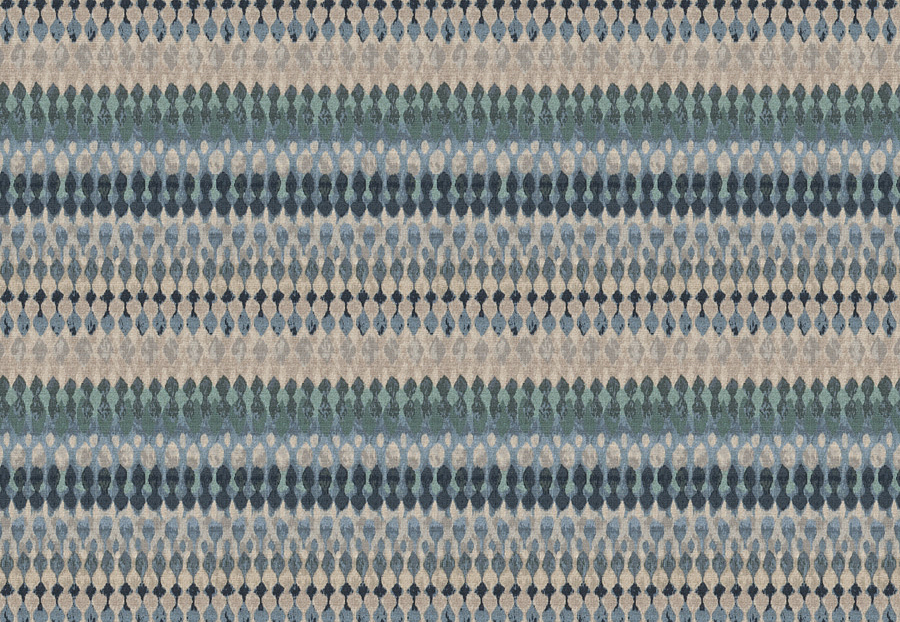 Ткань Fabricut Chromatics Vol.XXV Indigo Verbiage/Denim