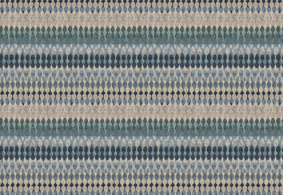 Ткань Fabricut Chromatics Vol.XXV Indigo Verbiage/Denim