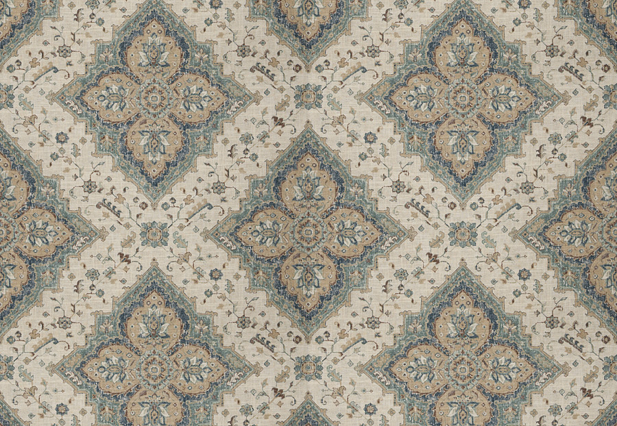 Ткань Fabricut Chromatics Vol.XXV Indigo Faber/Navy
