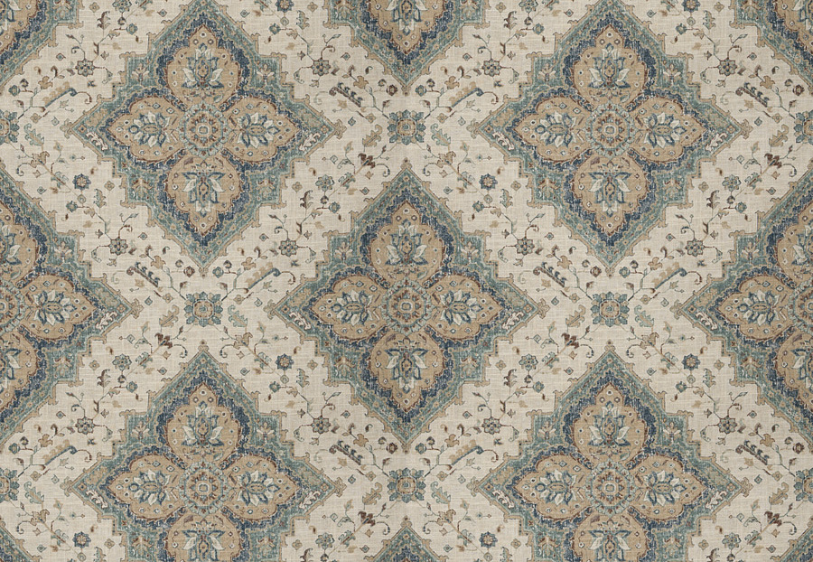 Ткань Fabricut Chromatics Vol.XXV Indigo Faber/Navy