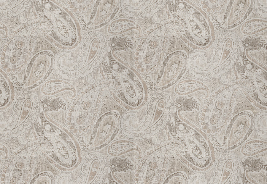 Ткань Fabricut Chromatics Vol.XXV Oyster Celan paisley/Birch