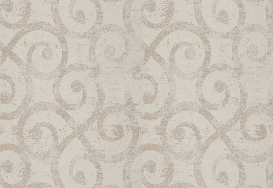 Ткань Fabricut Chromatics Vol.XXV Oyster Renga scroll/Parchment