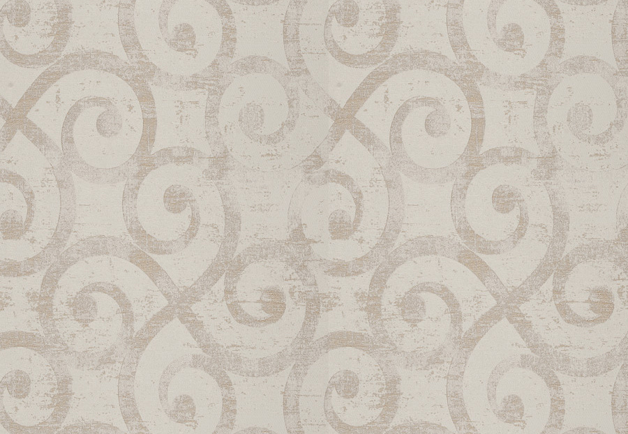 Ткань Fabricut Chromatics Vol.XXV Oyster Renga scroll/Parchment