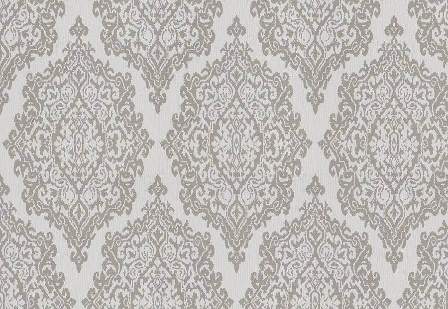 Ткань Fabricut Chromatics Vol.XXV Pewter Triumph Damask/Dove