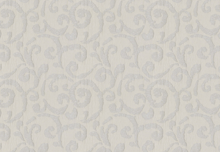 Ткань Fabricut Chromatics Vol.XXV Pewter Hypnotic scroll/Silver sparkle