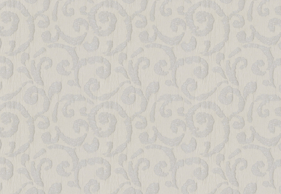 Ткань Fabricut Chromatics Vol.XXV Pewter Hypnotic scroll/Silver sparkle