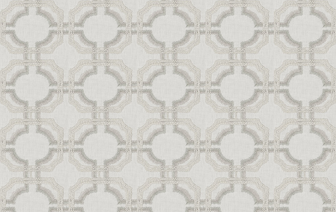 Американская ткань Fabricut, коллекция Chromatics Vol.XXV Pewter, артикул Diction lattice/Cloud