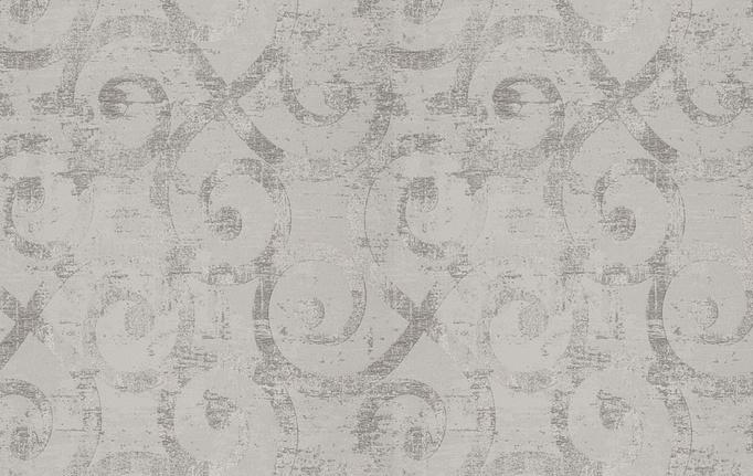 Американская ткань Fabricut, коллекция Chromatics Vol.XXV Pewter, артикул Renga scroll/Platinum