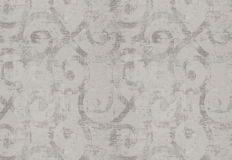 Ткань Fabricut Chromatics Vol.XXV Pewter Renga scroll/Platinum
