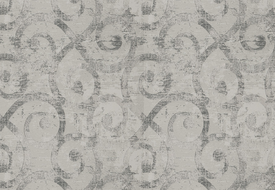 Ткань Fabricut Chromatics Vol.XXV Pewter Renga scroll/Graphite