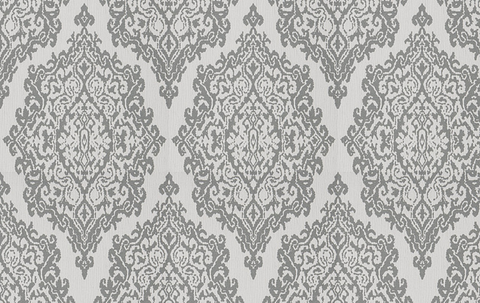 Американская ткань Fabricut, коллекция Chromatics Vol.XXV Pewter, артикул Triumph Damask/Grey