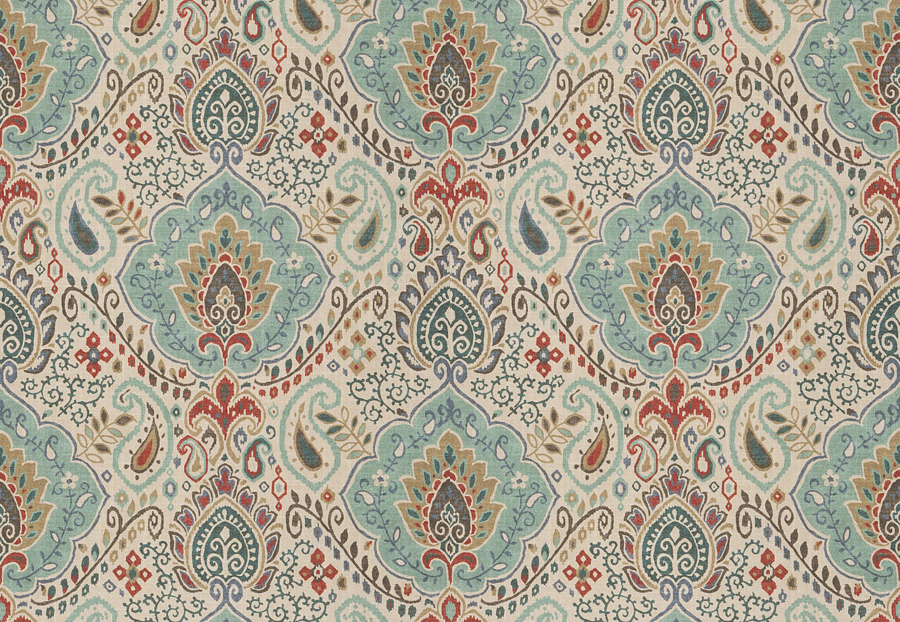 Ткань Fabricut Chromatics Vol.XXV Resort Dramatic/Peacock