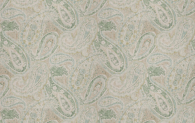 Американская ткань Fabricut, коллекция Chromatics Vol.XXV Resort, артикул Celan paisley/Mineral