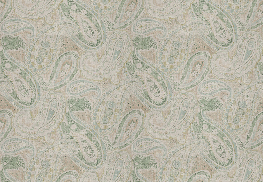 Ткань Fabricut Chromatics Vol.XXV Resort Celan paisley/Mineral