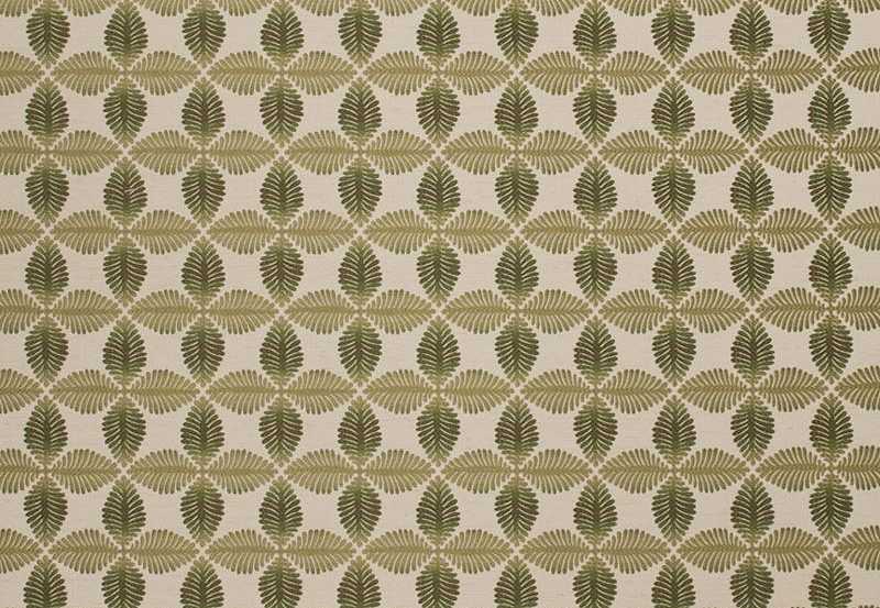 Ткань Fabricut Chromatics Vol.XXII Pumpkin Conran leaf/Fern