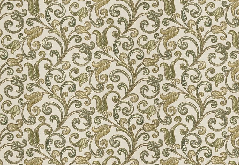 Ткань Fabricut Chromatics Vol.XXII Pumpkin Amalia/Greenery