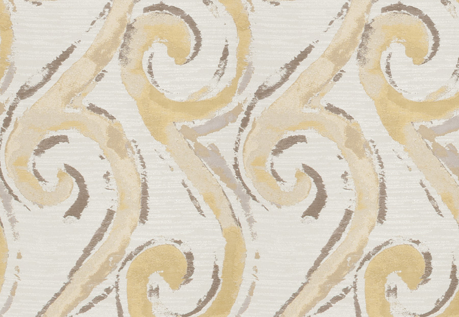 Ткань Fabricut Color Studio Vol.VIII Citron Seascroll/Jonquil