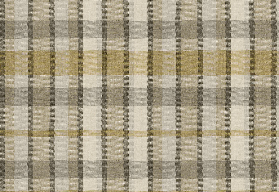 Ткань Fabricut Color Studio Vol.VIII Citron Calais plaid/Cornsilk