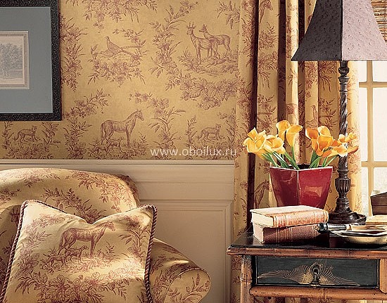 Обои Thibaut Toile Resource II T9755