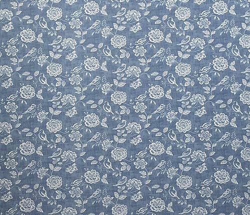 Ткань Daylight Fantasy Time Bird Garden/Denim