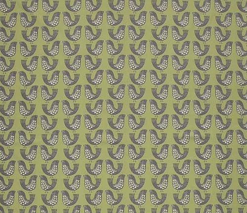 Ткань Daylight Fantasy Time Scandi Birds/Kiwi