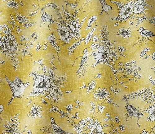 Ткань Daylight Fantasy Time Finch Toile/Buttercup