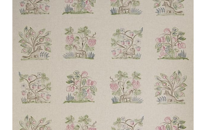 Английская ткань Andrew Martin, коллекция The Kit Kemp, артикул Hedgerow/Cerise